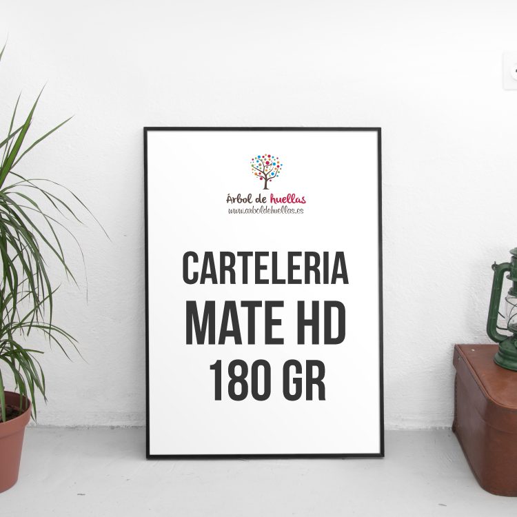Carteleria mate 180 grm. HD