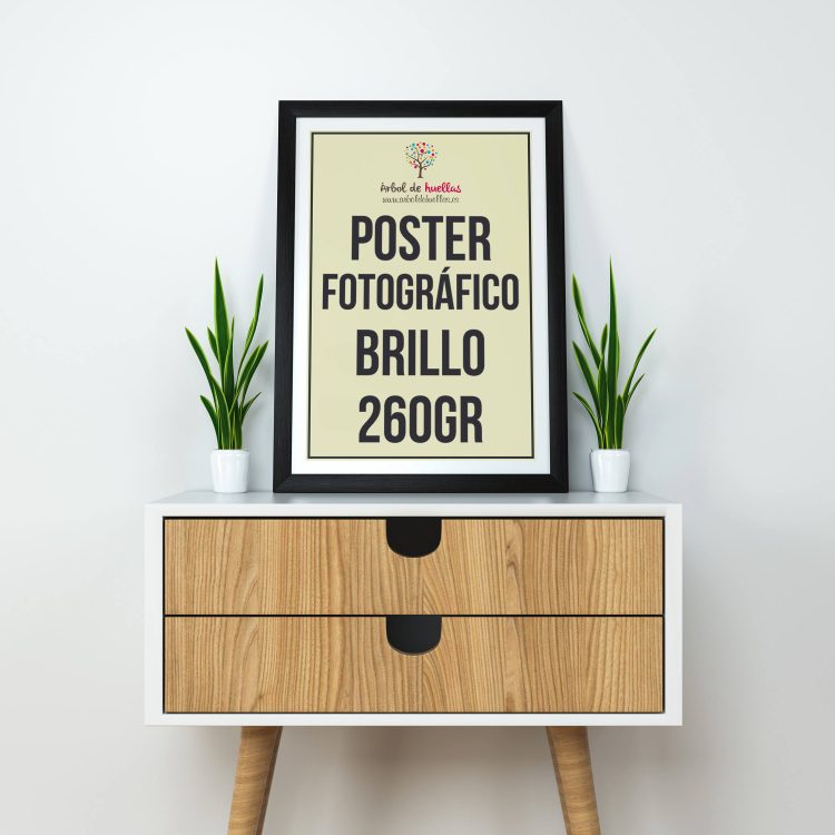 Poster fotografico brillo
