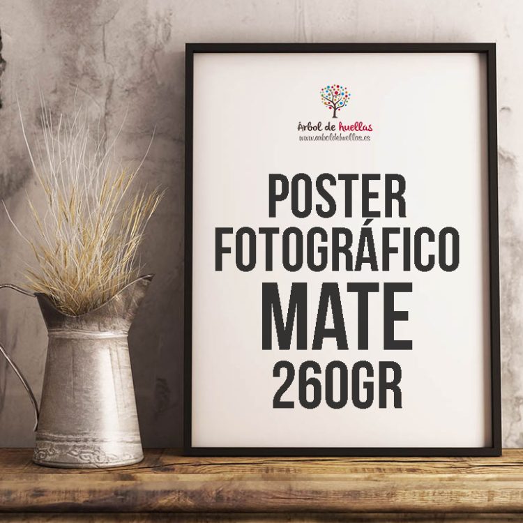 Poster fotografico mate perlado